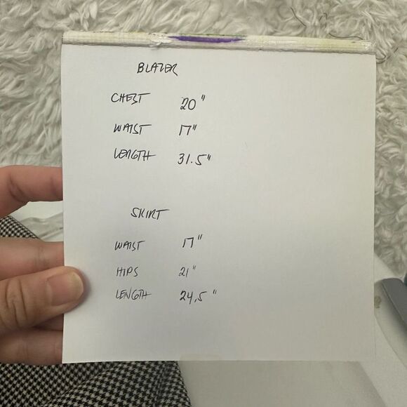 GIANNI VERSACE Couture Made In Italy 2 Pc Blazer & Skirt Set Wool Silk Vintage - Picture 14 of 16